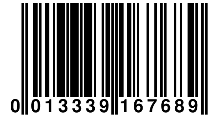 0 013339 167689