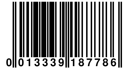 0 013339 187786