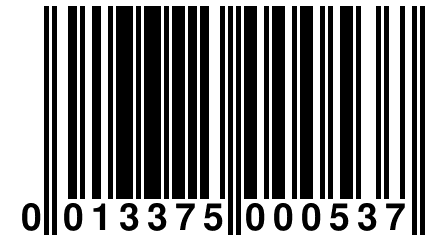 0 013375 000537