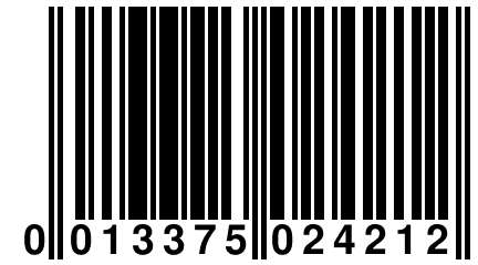 0 013375 024212
