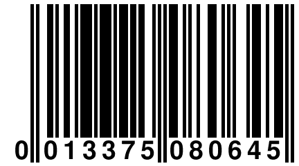 0 013375 080645