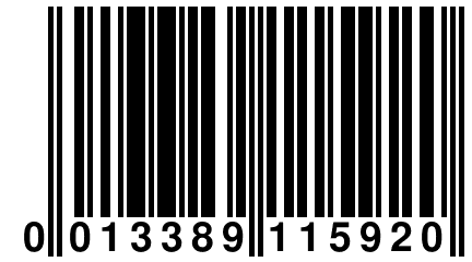 0 013389 115920