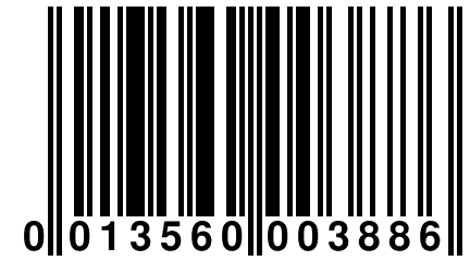 0 013560 003886