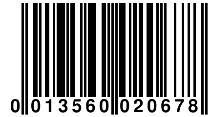 0 013560 020678