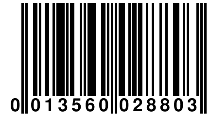 0 013560 028803