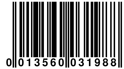 0 013560 031988