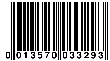 0 013570 033293