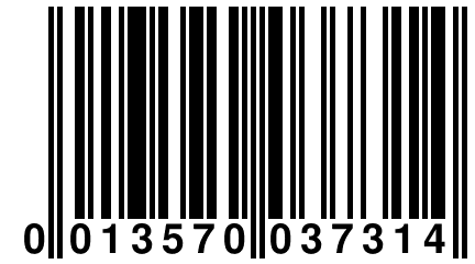 0 013570 037314