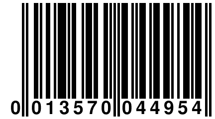 0 013570 044954