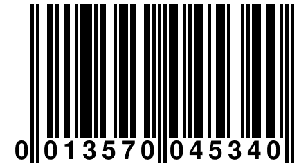 0 013570 045340