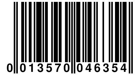 0 013570 046354