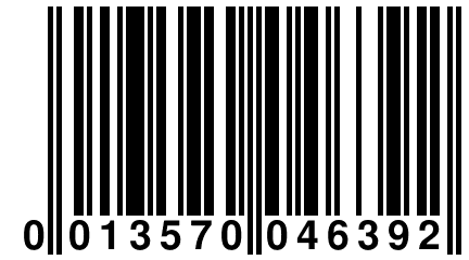 0 013570 046392