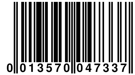 0 013570 047337