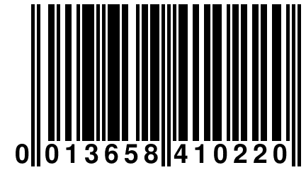 0 013658 410220