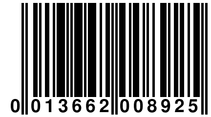 0 013662 008925