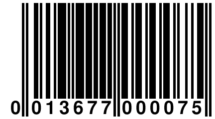 0 013677 000075