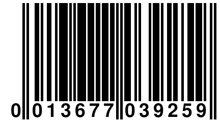 0 013677 039259