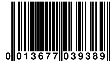 0 013677 039389