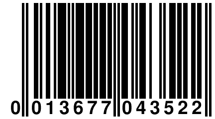 0 013677 043522