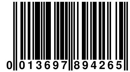 0 013697 894265