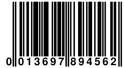 0 013697 894562