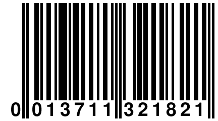 0 013711 321821