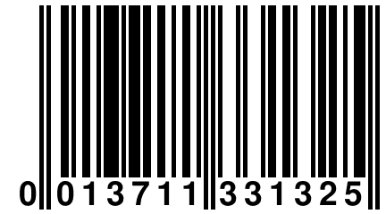 0 013711 331325