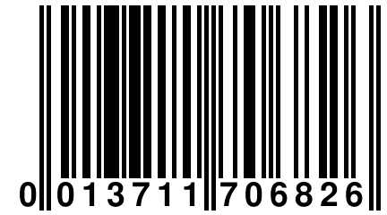 0 013711 706826