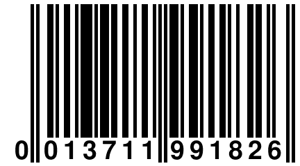 0 013711 991826