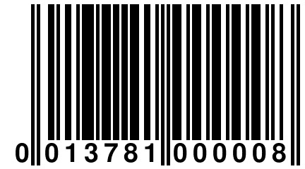 0 013781 000008