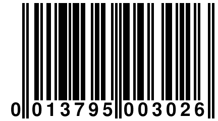 0 013795 003026