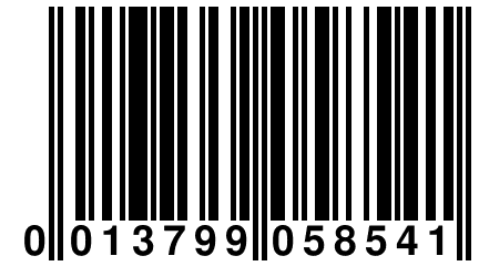 0 013799 058541