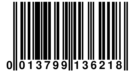 0 013799 136218