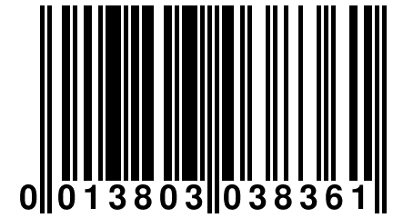 0 013803 038361