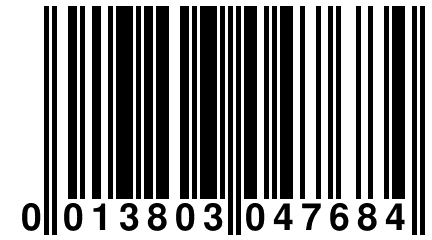 0 013803 047684