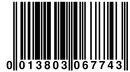 0 013803 067743