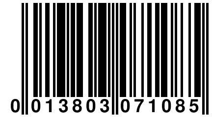 0 013803 071085