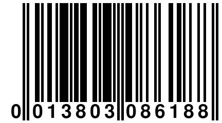 0 013803 086188