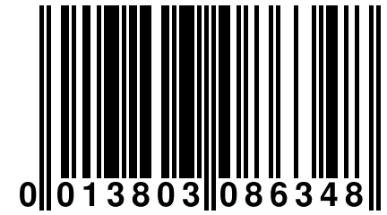 0 013803 086348