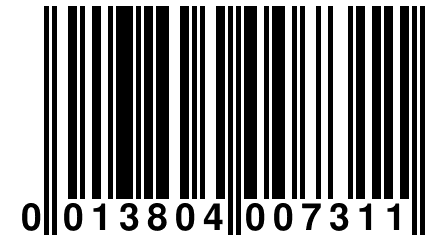 0 013804 007311