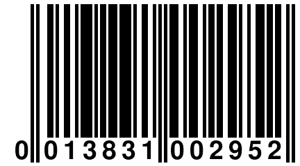 0 013831 002952
