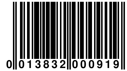 0 013832 000919