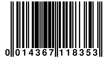 0 014367 118353