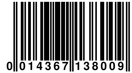 0 014367 138009