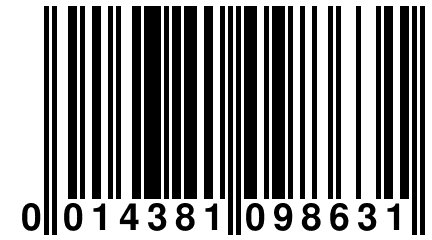 0 014381 098631