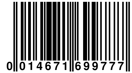 0 014671 699777