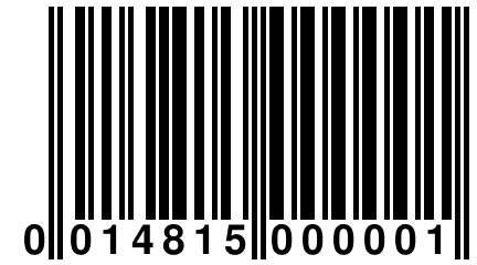 0 014815 000001