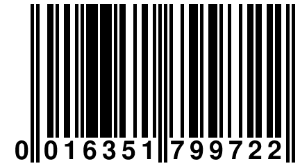 0 016351 799722