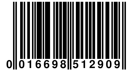 0 016698 512909