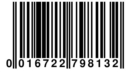 0 016722 798132